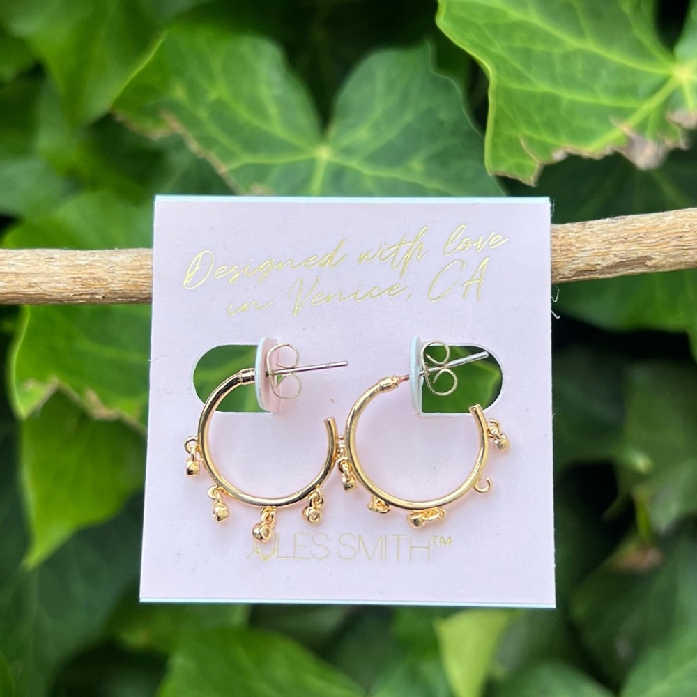 JULES SMITH Ditsy Hoop Earrings